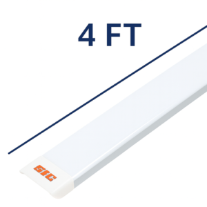 SIC 4ft LED Batten Light – 60W, PF>0.95, 100–110lm/W Brightness 3000-6500k