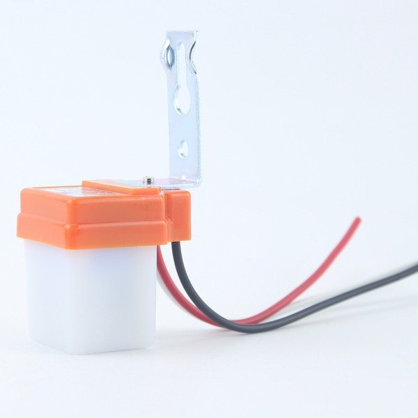 SIC Photocell Sun Switch Automatic On/Off Light Control Sensor Switch AC85-265V, DC 12V 10A Day Night Sensor Switch for Lights