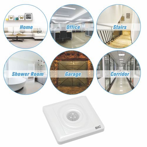 SIC PIR Motion Sensor Light Switch – Auto On/Off – Waterproof – AC 85-265V – Indoor/Outdoor Use - Image 3